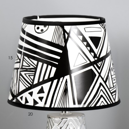 Table lamp "Abstraction 2" E14 15W 20x20x32 cm Risalux-3