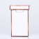 Set of boxes 3 in 1, gold, 17 x 25 cm / 14 x 23 cm / 10 x 18 cm