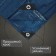 Protective tent, 5 × 3 m, density 60 g/m², UV, eyelets step 1 m, tarpaulin, UV, blue