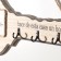 Decorative wood hooks "Key. House, dear house" 2.7x31x14 cm