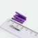 A set of clothespins for decor 50 pcs., Purple - 2.5 cm
