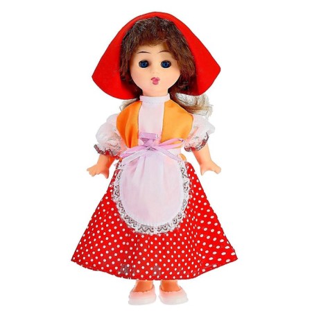 Doll "Red hat", 35 cm, mix-10