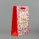 Package Gift New Year Laminated "New Year's lines", m 30 x 26 x 9 cm, New Year