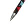 Happywrite Ballpoint pen "Multi -colored elephants", node 0.5 mm, blue ink, matte case Silk Touch