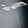 Timo Petruma SX-5039/00SM shower system, built into the thermostat, chrome