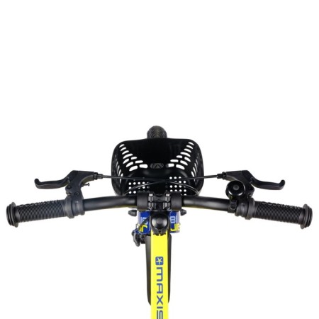 Bicycle 18 ’’ maxiscoo Air Pro, yellow matte color-5