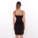 Women's dress, black color, size 44
