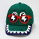 Children's set "Dino", backpack 21x25 cm, cap 52-56 cm