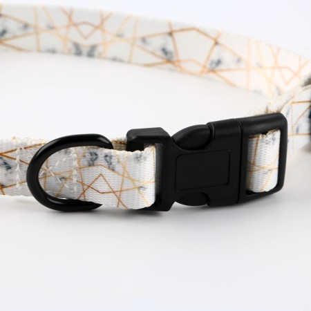 Set "marble", fastener - fastx, leash 2 m and collar 28-46 cm-5