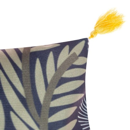 Decorative pillowcase with brushes Ethel "Sun", 43x43 cm-1