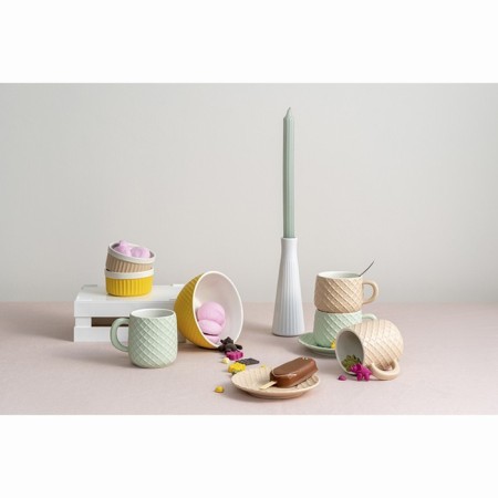 Ramekin Liberty Jones Marshmallow, D = 10 cm, Embrained Milk Color-5