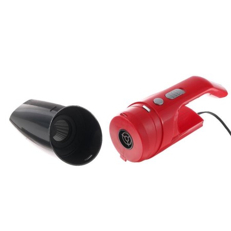 Vacuum cleaner car Cartage, 5 nozzles, 100 watts, 12 V, red-3