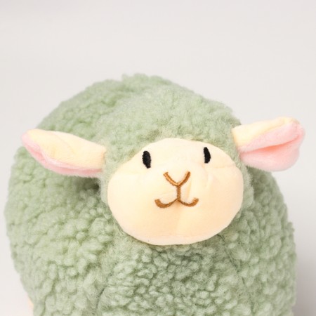 Soft toy "Sheep", 20 cm, green color-1