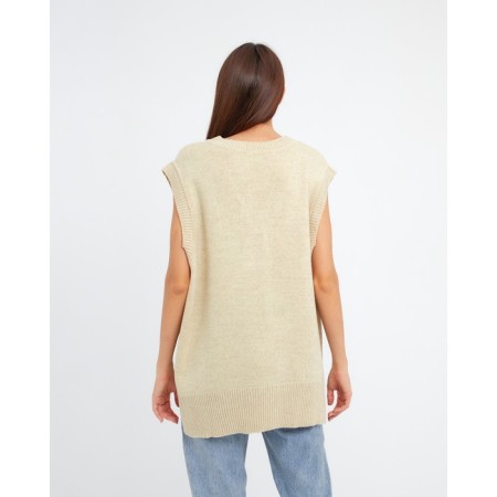 Women's vest MIST, p. L-XL, beige-3
