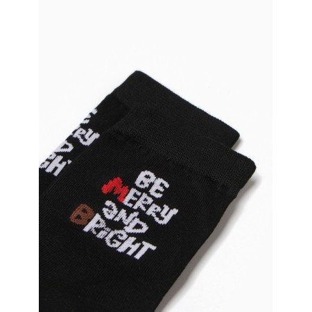Children's socks "New Year's assorted" NDng3510-12, color mix, river 18-1