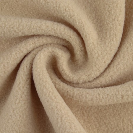 Flice flap, one -sided, 50 × 50 cm, 190 g/m, beige color No. 21