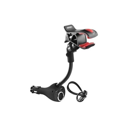 The phone holder in the SkyWay cigarette lighter, with two USB, width 20-100 mm, S00301027