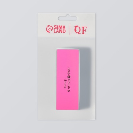 BF for polishing nails, four -sided, 9 × 3.5 × 2.5 cm, color mix-8
