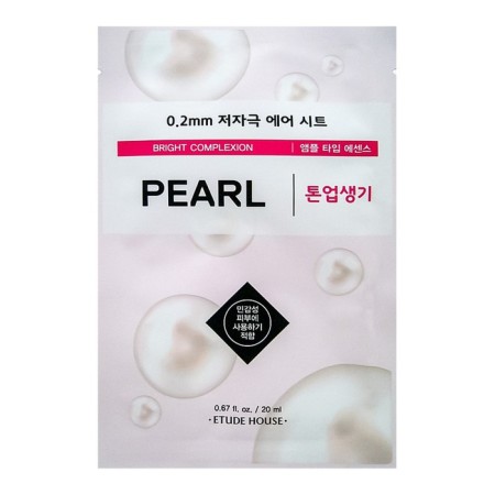 Facial Mask for Etude House "Freshness and Toning", with pearl extract, 20 ml