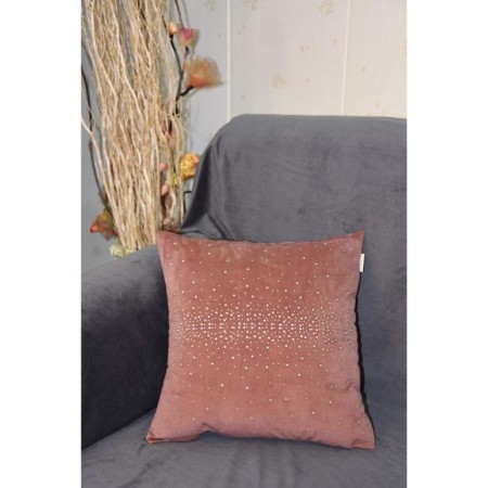 Pillowcase "Petunia", size 45x45 cm, color ash rose