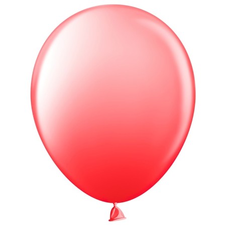 Latex ball 5 ", red, pastel, set of 100 pcs.