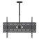 CACTUS CS-CP04-R CACTUS Black 37 "-70" Max.81.6kg Ceiling Turn and N 107418
