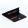 Women's wallet on a magnet, black color