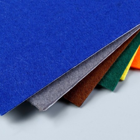 A set of adhesive felt (soft) 1.8 mm 20x30 cm 10 sheets. Assorted-1