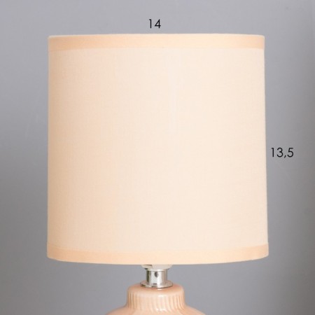 Table lamp "Kenya" 1x40W E14 cocoa 13x13x25cm-2