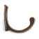 Hook furniture tundra TKO026, one -rod, copper, 20 pcs