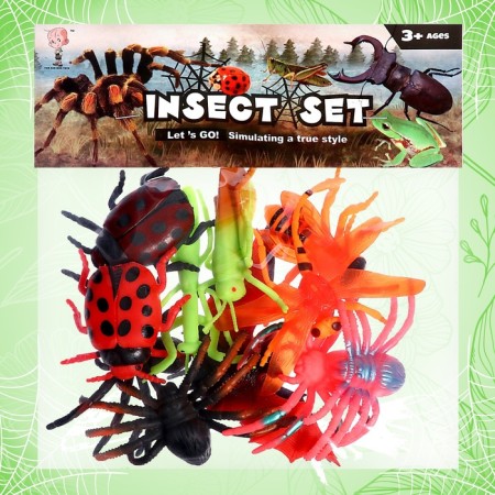Set of insects "bugs, spaces", 12 pieces-9