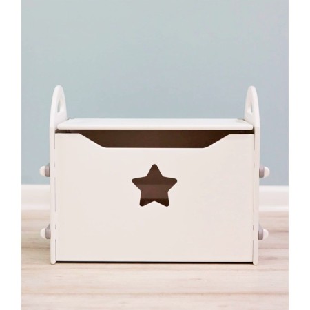 Star of toys chest, white color