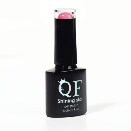 Gel nail polish, “shining Star”, reflective, 3 phase, 8ml, led/uv, red color (022)-6