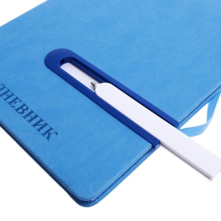 School diary, 5-11 grade, PVC cover, with a handle, on the elastic "Bright style", sino-5