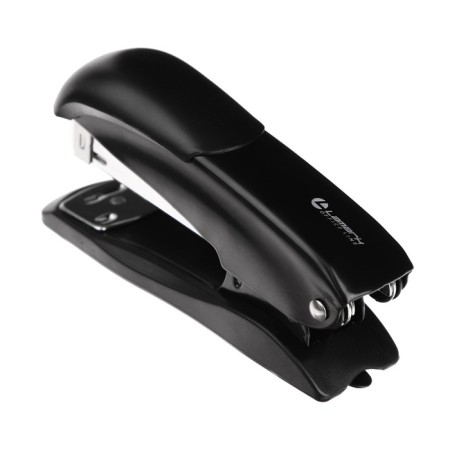 Stapler No. 24/6 and 26/6 Lamark Ulrich, black, metal case, built -in anti -stepler, bracket indicator, up to 20 sheets-9