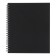 Notebook on the crest A5 96 sheets in the Calligrata cage black, plastic cover, offset unit