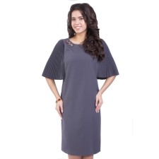 Women's dress, size 42, gray color