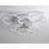 LED ceiling LED Ambrella Acrylica Original FA3844, 102W, LED, white color