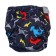 Panties-scammer, reusable, carbon-bamboo fabric, “sharks”, from 0-36 months.