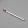 Knitting hook, d = 7 mm, 16 cm, white/red color