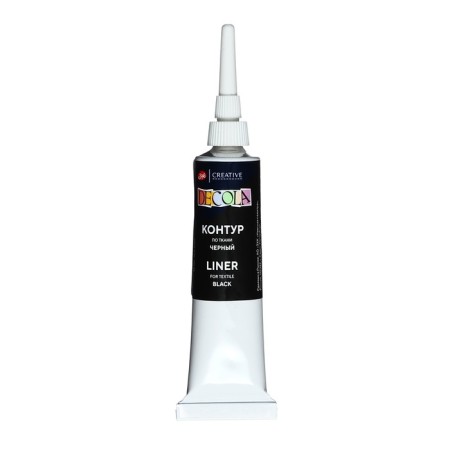 Contour on fabric 18 ml, ZHK Decola, black (5403810)-2