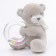 The rattle is soft "gray bear", I crush me