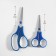 Set of universal scissors, 5.5 ", 14 cm / 6.5", 16 cm, 2 pcs, color mix