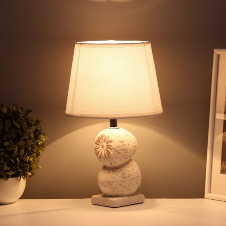 Table lamp "Nick" 1x40W E14 white 20x20x34cm-1