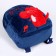 Backpack "Dinosaurians" with double lightning, the color is blue