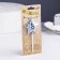 Candle in the cake on the skewer "Air ball. Star", number 8, 5.5 cm, silver