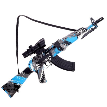 AK-47 automatic machine, works from the battery-16