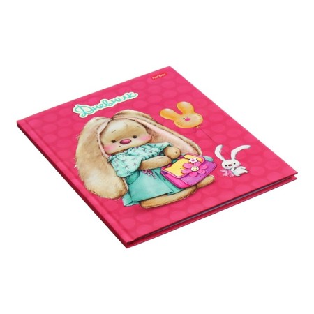 Universal diary for grades 1-11 "Bunny Mi", hard cover, matte lamination, 40 sheets-1