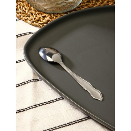 Teaspoon "Novice-1", h = 14.5 cm, thickness 1 mm, silver color-2