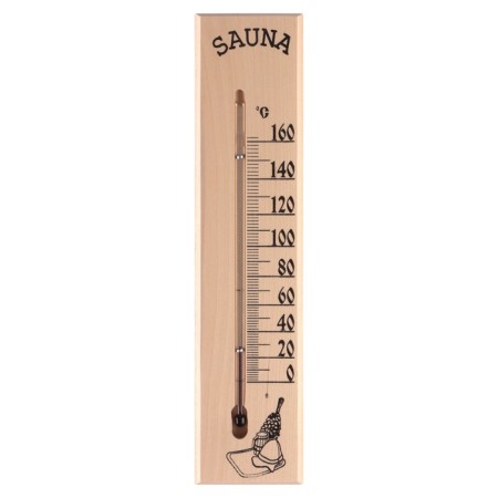 Thermometer for baths and saunas, liquid, modds-2, from 0 ° to +160 ° C, 30x7x1.5 cm-1